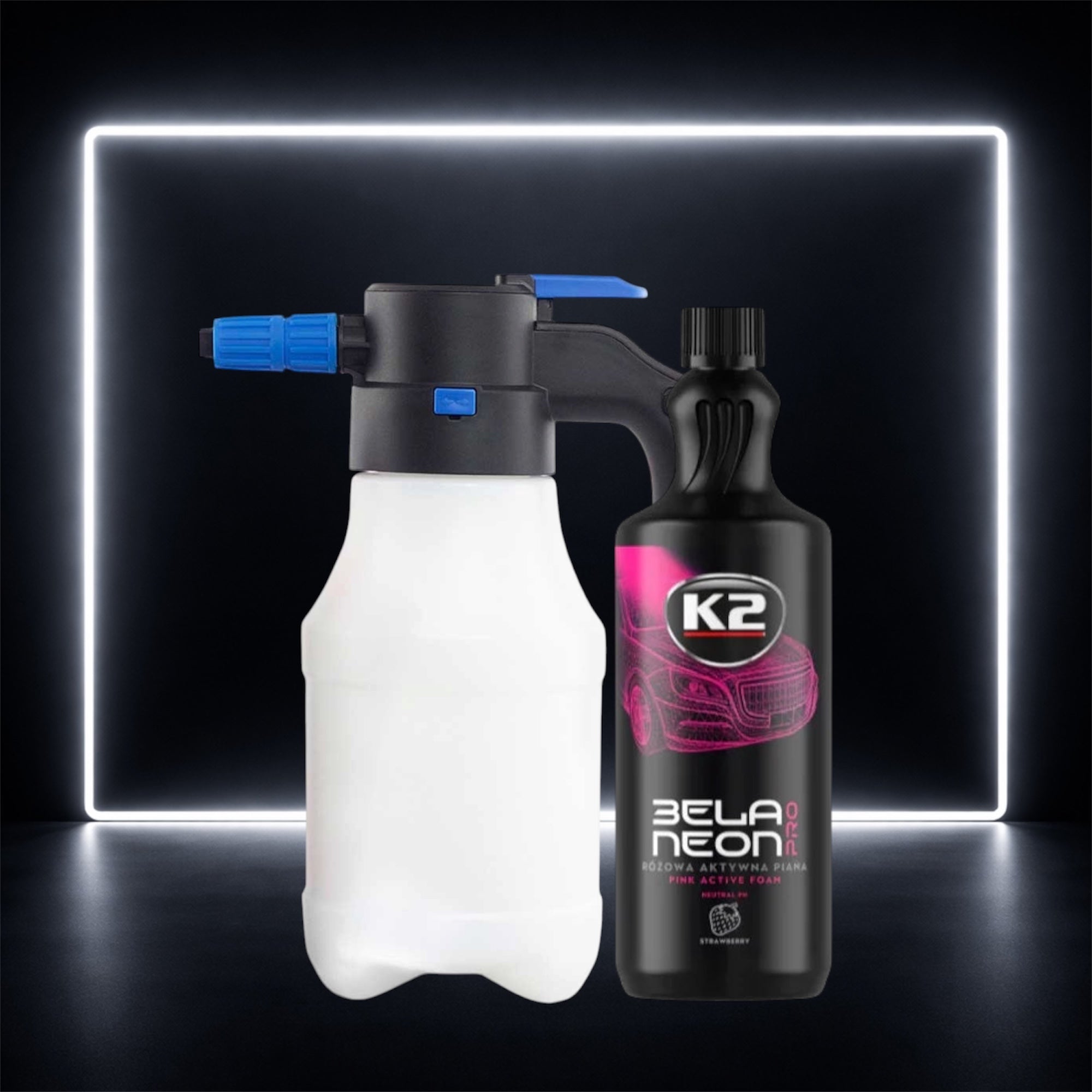 Kit Foamer Elétrico Pro + Bela Pro K2 – Pré-Lavagem Profissional