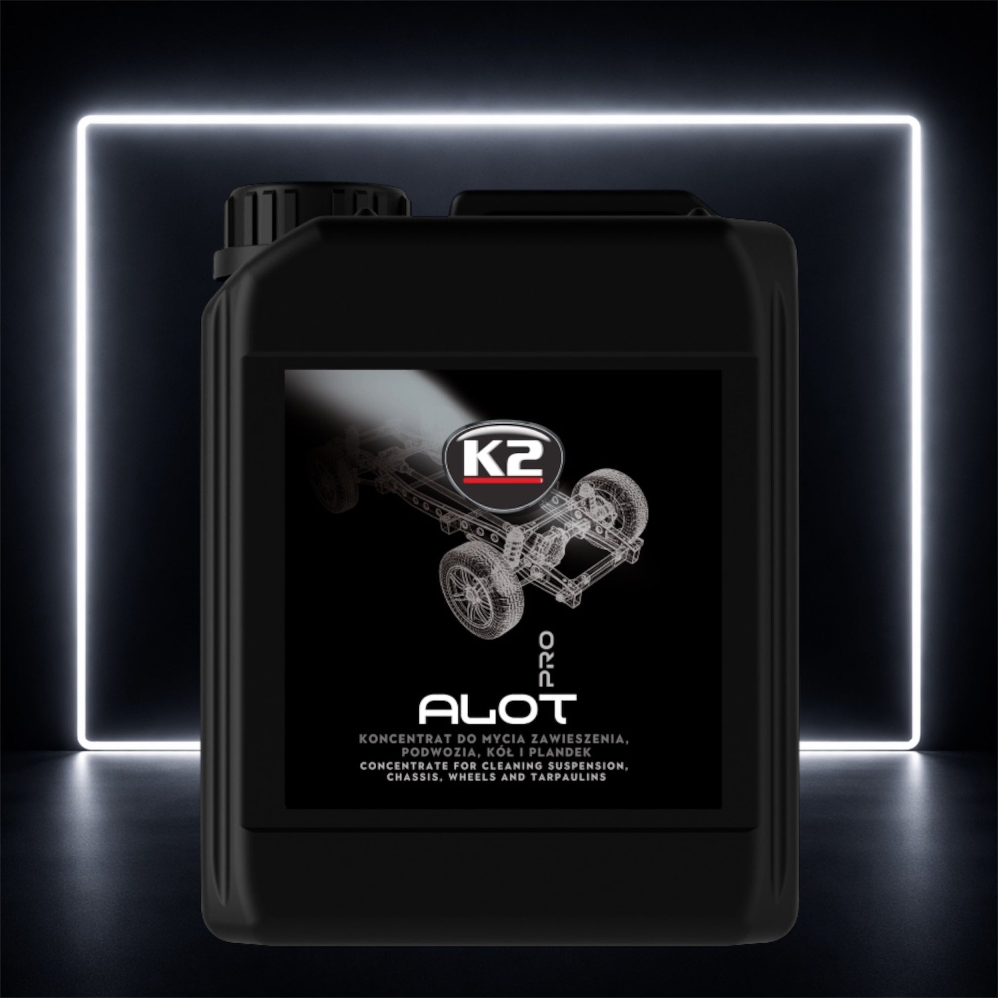 K2 ALOT PRO 5L – Limpeza Profunda para Subchassis, Suspensões e Jantes