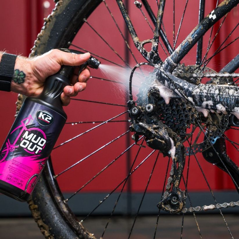 K2 MUD OUT 1L – Limpeza Profissional para Bicicletas e Motas de Cross