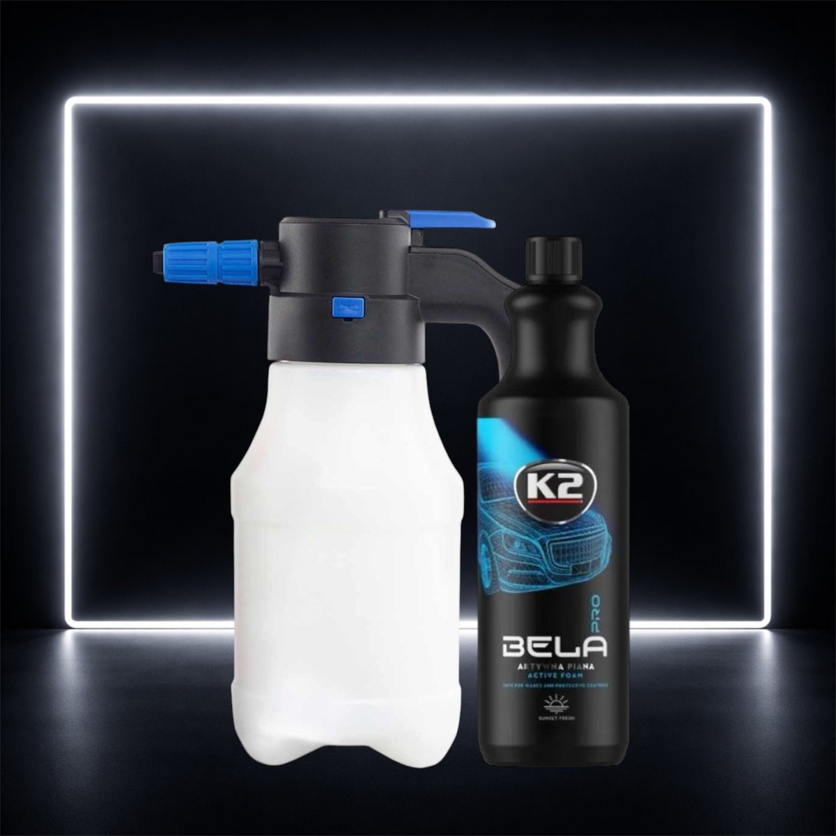 Foamer Elétrico Pro + K2 Bela Pro 1L GRÁTIS – Pré-Lavagem com Espuma Ativa