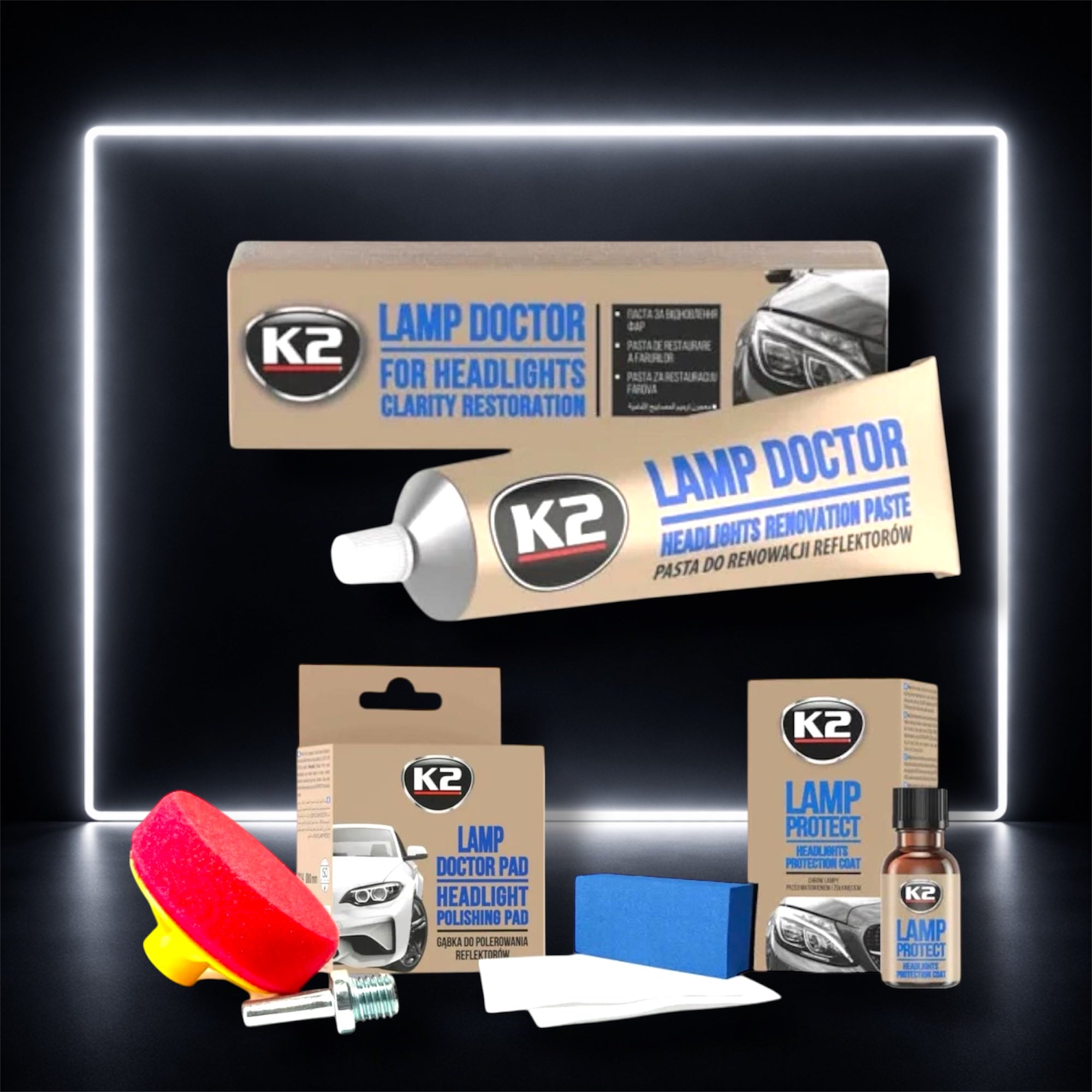 Kit de Renovação de Faróis