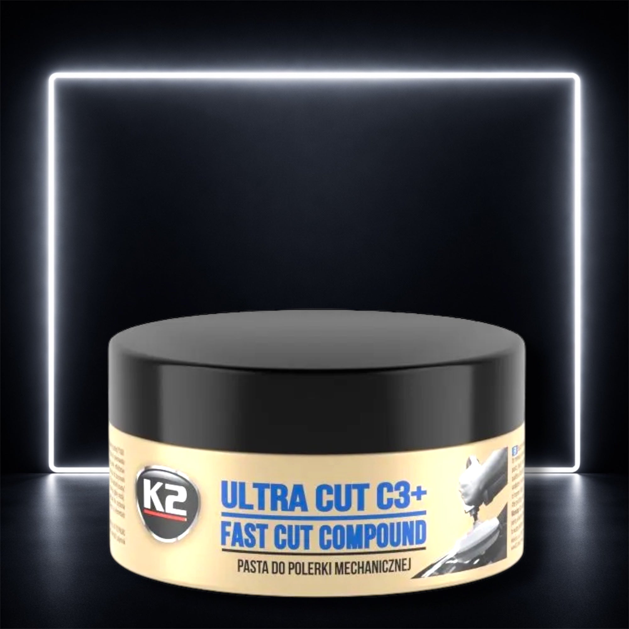 K2 Ultra Cut C3+ Pasta de Polimento Profissional para Remoção de Riscos