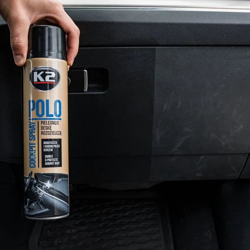 Polo Cockpit Spray – Renovador e Protetor de Plásticos Interior