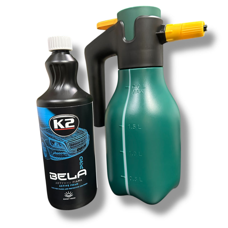 KIT FOAM PRO – Pistola Elétrica + K2 BELA PRO 1L