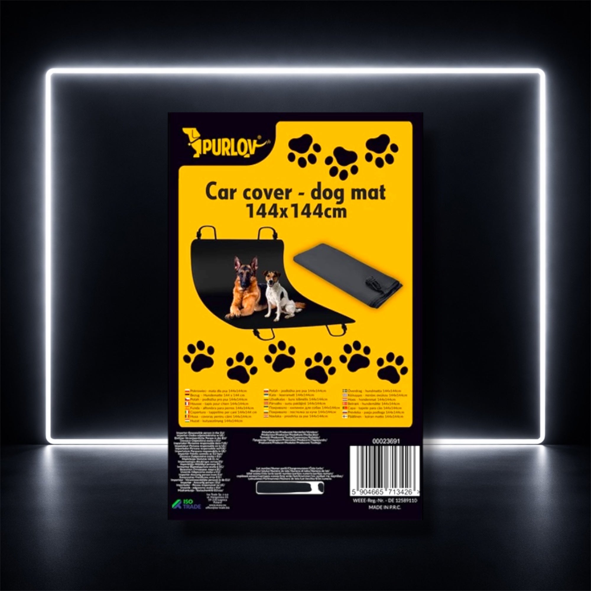 Capa Protetora Impermeável para Banco do Carro – Ideal para Cães