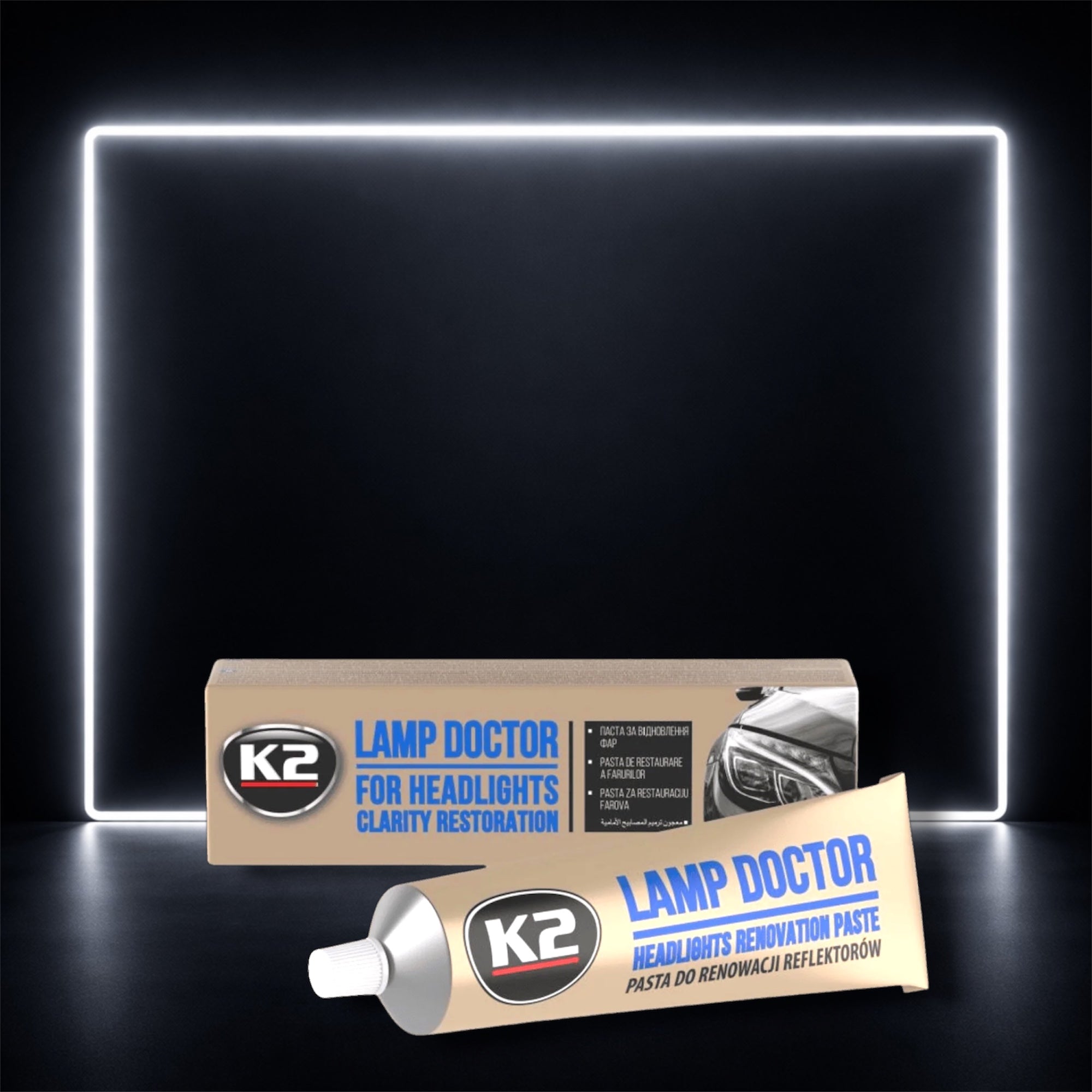 K2 Lamp Doctor – Recupera Transparência & Brilho dos Faróis