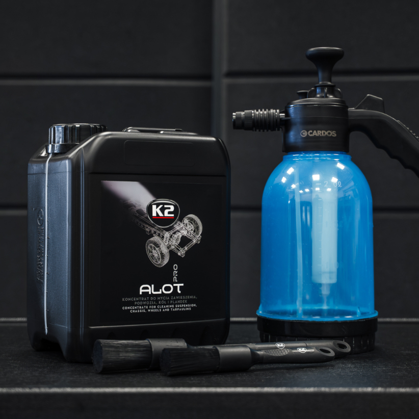 K2 ALOT PRO 5L – Limpeza Profunda para Subchassis, Suspensões e Jantes