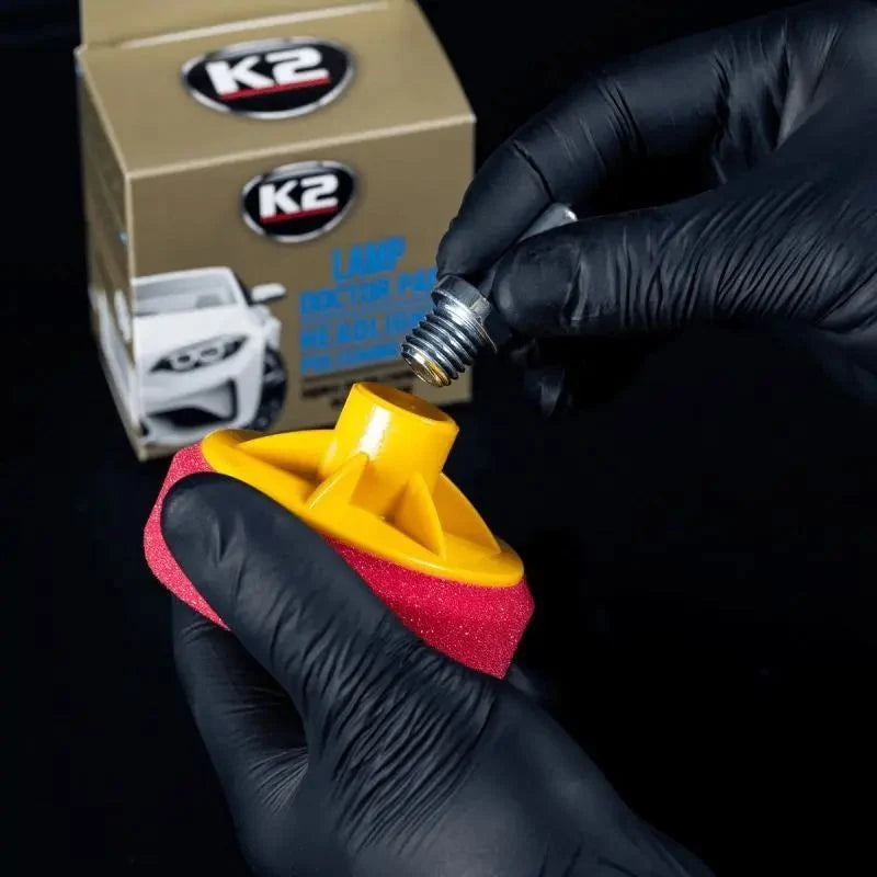 Esponja de Polimento de Faróis para Berbequim - K2 Lamp Doctor Pad