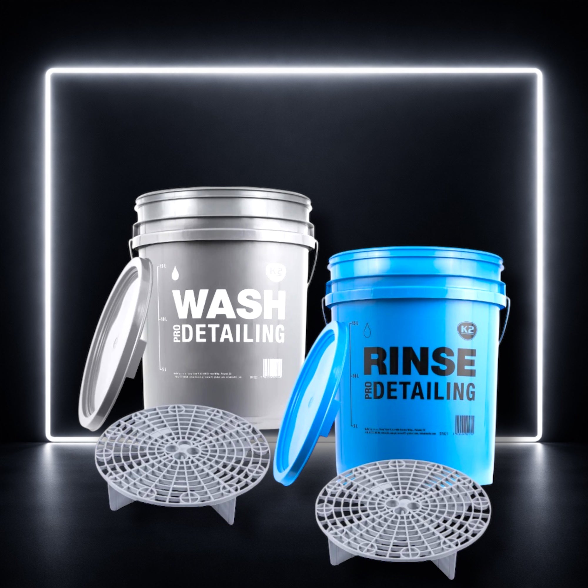 K2 - BALDE DE LAVAGEM COM FILTRO DE SUJIDADE