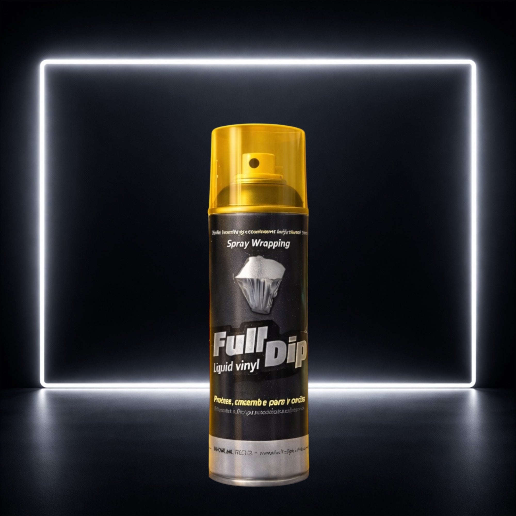 Spray Amarelo para Faróis – Vinil Líquido Removível