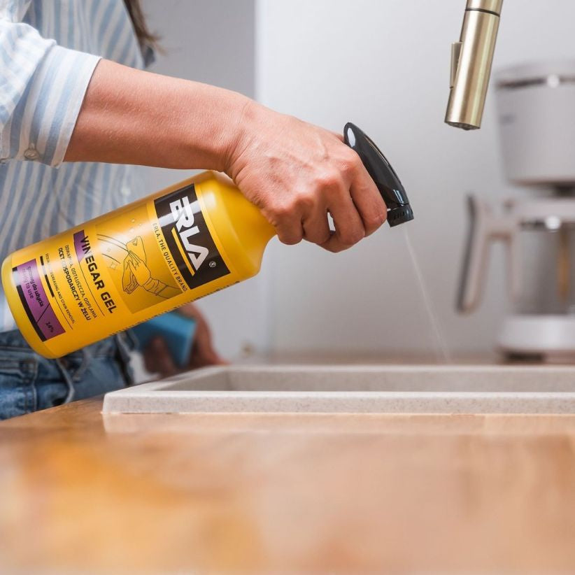 ERLA VINEGAR GEL 1L – Remove Gordura, Calcário e Sujidade com Poder Natural