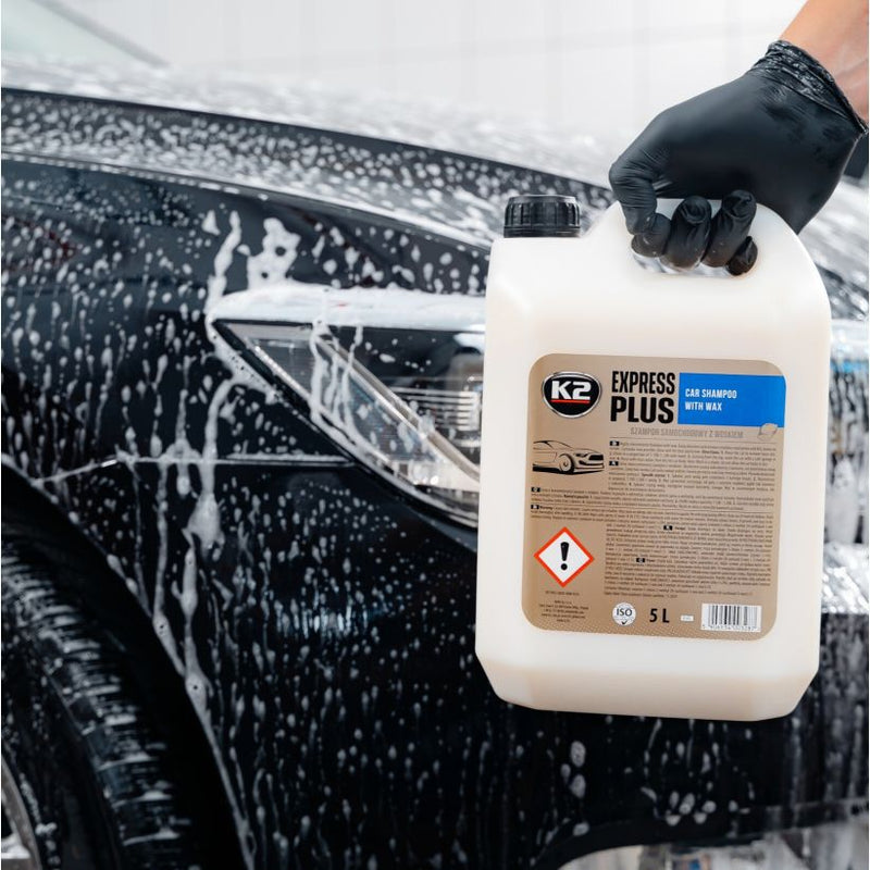 5L K2 EXPRESS PLUS – CHAMPÔ AUTOMÓVEL CONCENTRADO COM CERA