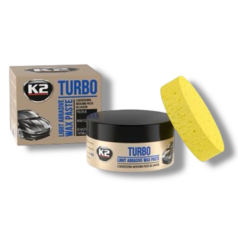 K2 TURBO – Cera em Pasta com Tecnologia de Nanopartículas para Brilho Profundo e Proteção